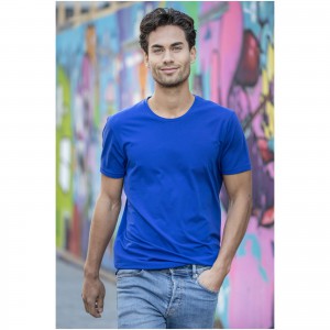 Balfour short sleeve men's organic t-shirt, Blue (T-shirt, 90-100% cotton)