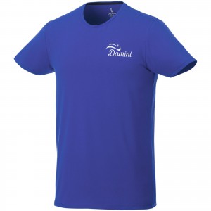 Balfour short sleeve men's organic t-shirt, Blue (T-shirt, 90-100% cotton)