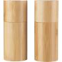 Bamboo spice mill set Christine, brown