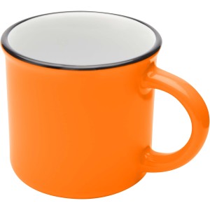 Bari 240 ml ceramic mug, Orange (Mugs)