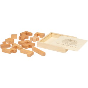 Bark wooden puzzle, Natural (Games)