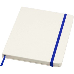 Bass A5 recycled hard cover notebook with lined pages, Royal (Notebooks)