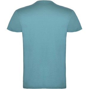 Beagle short sleeve men's t-shirt, Dusty Blue (T-shirt, 90-100% cotton)