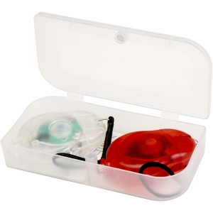 Beamix bicycle lights set, Transparent clear