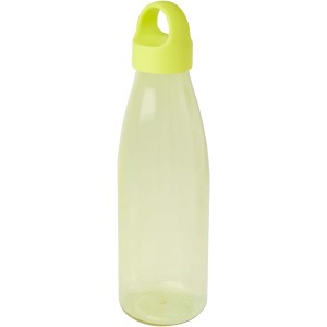 Bergen 800 ml recycled plastic water bottle, Lime (Water bottles)