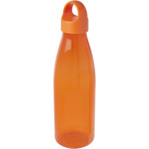 Bergen 800 ml recycled plastic water bottle, Orange (Water bottles)