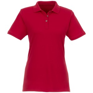 Beryl Lds polo, Red, L (Polo short, mixed fiber, synthetic)