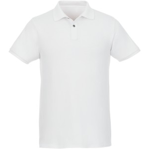 Beryl mens polo, White, 3XL (Polo short, mixed fiber, synthetic)