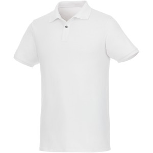 Beryl mens polo, White, XS (Polo short, mixed fiber, synthetic)