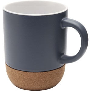 Billie 300 ml ceramic mug with cork details and matt finish, (Mugs)