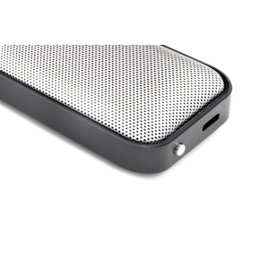 Brandcharger Nano wireless speaker, black/silver (Speakers, radios)