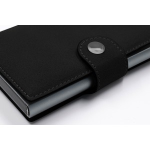 Brandcharger Wally Porto card wallet, black (Travel wallets)