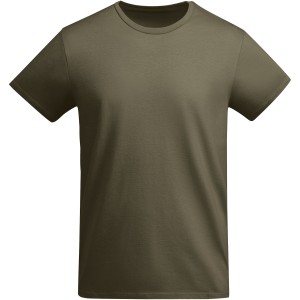 Breda short sleeve men's t-shirt, Militar Green (T-shirt, 90-100% cotton)