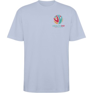 Bull short sleeve unisex oversized t-shirt, Zen Blue (T-shirt, 90-100% cotton)