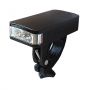 Plastic bicycle light with CREE LED, black