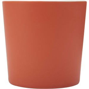 Cali 370 ml ceramic mug with matt finish, Orange (Mugs)