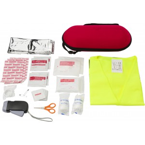 Car emergency first aid kit. Hazel, red (Car accesories)