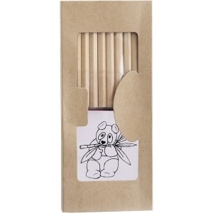 Cardboard drawing set Hilary, custom/multicolor (Drawing set)