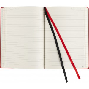 Cardboard notebook Chanelle, red (Notebooks)