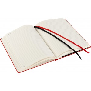 Cardboard notebook Chanelle, red (Notebooks)