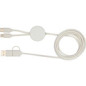 Chechia 5-in-1 recycled plastic 150 cm data sync and 27W fas (Eletronics cables, adapters)