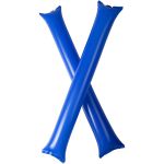 Cheer 2-piece inflatable cheering sticks, Royal blue (10250605)