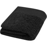 Chloe 550 g/m2 cotton bath towel 30x50 cm, Solid black (11700490)