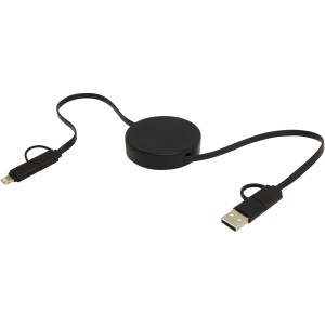 Citala 5-in-1 recycled plastic 90 cm retractable data sync a (Eletronics cables, adapters)