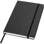 Classic A5 hard cover notebook, solid black (10618100)