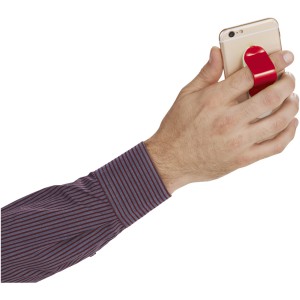 Compress smartphone stand, Red (Office desk equipment)