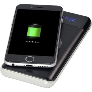 Constant 10.000 mAh wireless power bank with LED, black (Powerbanks)