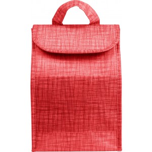 Nonwoven (70 gr/m2) cooler bag Tommaso, red (Cooler bags)