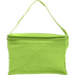 Nonwoven (80 gr/m2) cooler bag Arlene, light green (Cooler bags)