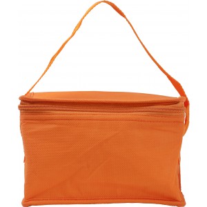 Nonwoven (80 gr/m2) cooler bag Arlene, orange (Cooler bags)