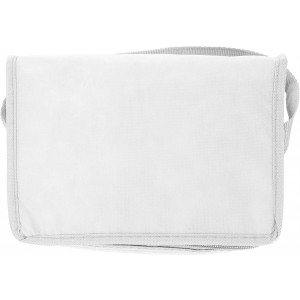 Nonwoven (80 gr/m2) cooler bag Arlene, white (Cooler bags)