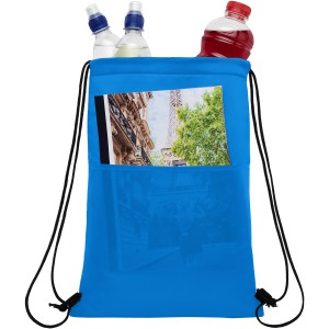 Oriole 12-can drawstring cooler bag 5L, Process blue (Cooler bags)