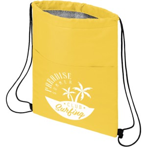 Oriole 12-can drawstring cooler bag 5L, Yellow (Cooler bags)