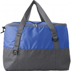 Polycanvas (600D) cooler bag Carlos, cobalt blue (Cooler bags)