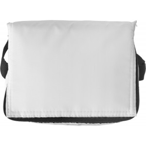 Polyester (210D) cooler bag Roland, white (Cooler bags)