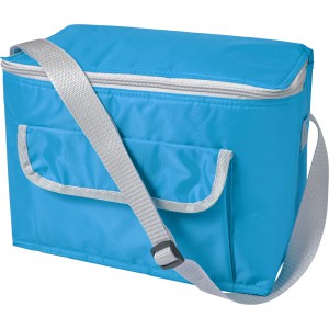 Polyester (420D) cooler bag Nikki, light blue (Cooler bags)