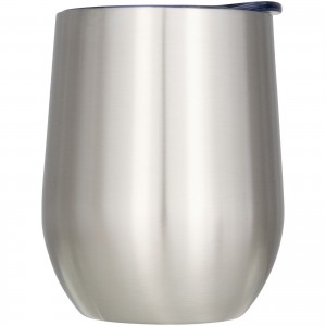 Corzo 350 ml copper vacuum insulated cup, Silver (Glasses)