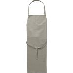 Cotton (180g/m2) apron, grey (7600-03)