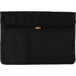 Cotton (220 gr/m2) laptop pouch Dirk, black (1097196-01)