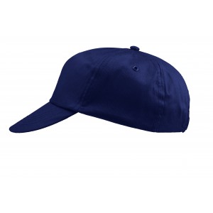 Cotton twill cap Lisa, cobalt blue (Hats)