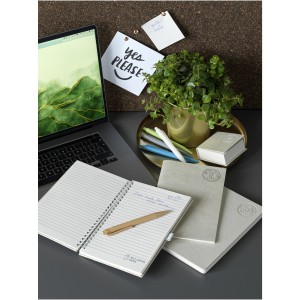 Dairy Dream A5 size reference spiral notebook, Off white (Notebooks)