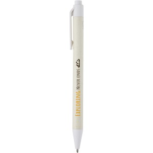 Dairy Dream ballpoint pen, White (Plastic pen)