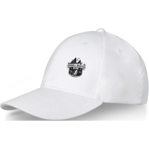 Davis 6 panel cap, White (Hats)