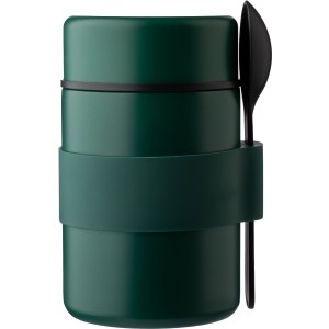 Stainless steel double walled lunch pot Niko, green