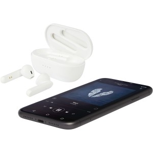 Pure TWS earbuds with antibacterial additive, White (Earphones, headphones)