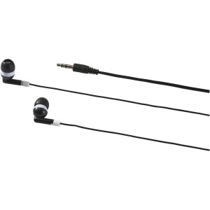 Rebel Earbuds, solid black,White (Earphones, headphones)